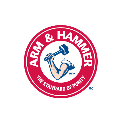 Plus de renseignements sur Arm & Hammer. Logo d’Arm & Hammer.