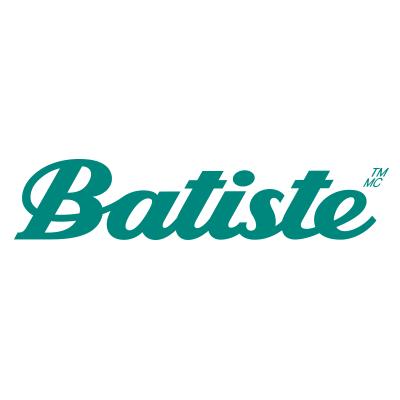 Plus de renseignements sur Batiste Dry Shampoo. Logo Shampooing Sec Batiste.